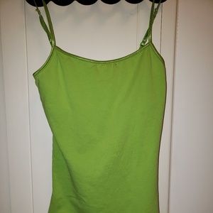 Spaghetti strap tank top